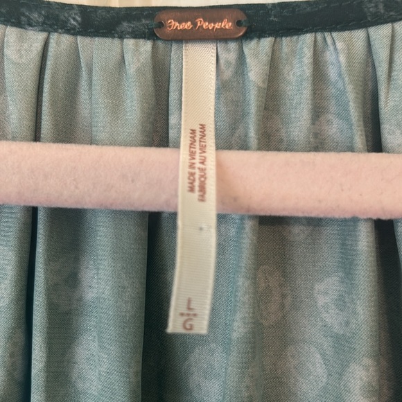 Free People Dreambound top in Emerald Combo !New Without Tags! - Picture 3 of 6